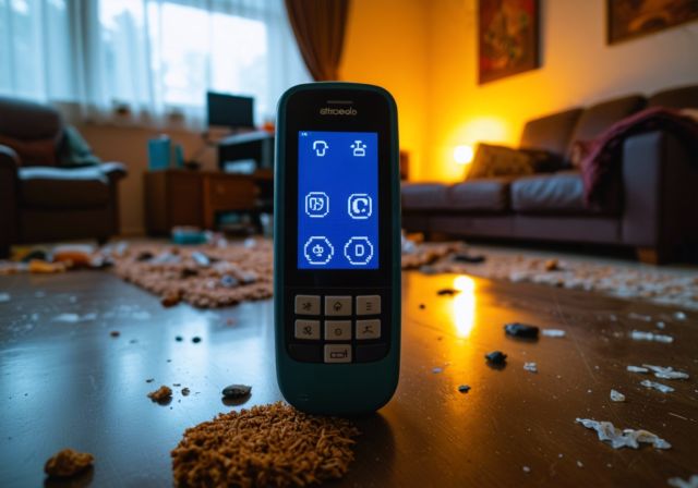 A 2020 Facebook photo of an aircon remote with unusual symbols. A 2020 Facebook photo of an aircon remote with unusual symbols.