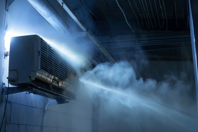 A chemical wash process cleans an air conditioner for superior effectiveness. A chemical wash process cleans an air conditioner for superior effectiveness.