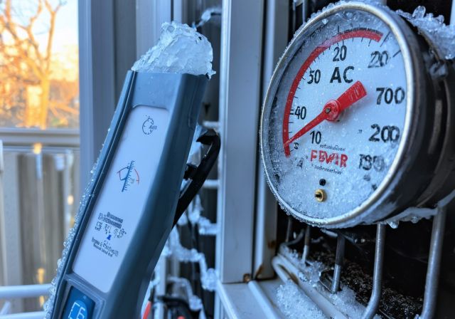 Visual signs of trouble in air conditioning unit, including condensation, ice, leaks, and unusual noises. Visual signs of trouble in air conditioning unit, including condensation, ice, leaks, and unusual noises.